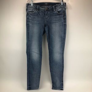 Silver Jeans Aiko Mid Super Skinny Jeans